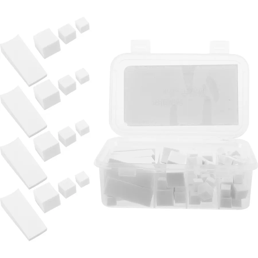 1 Box Nail Blending Sponge Set with Soft High-density Ombre Art Tool