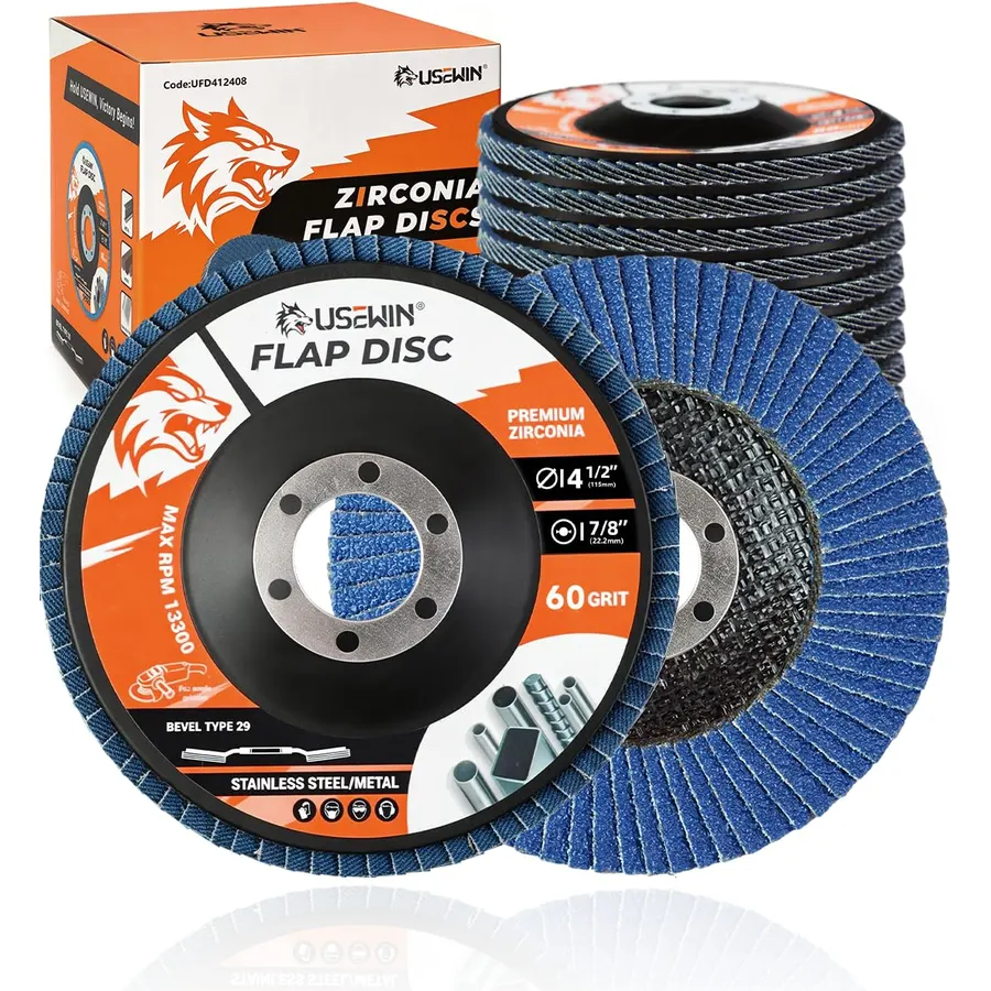 10 Pack 60 Grit Grinding Disc