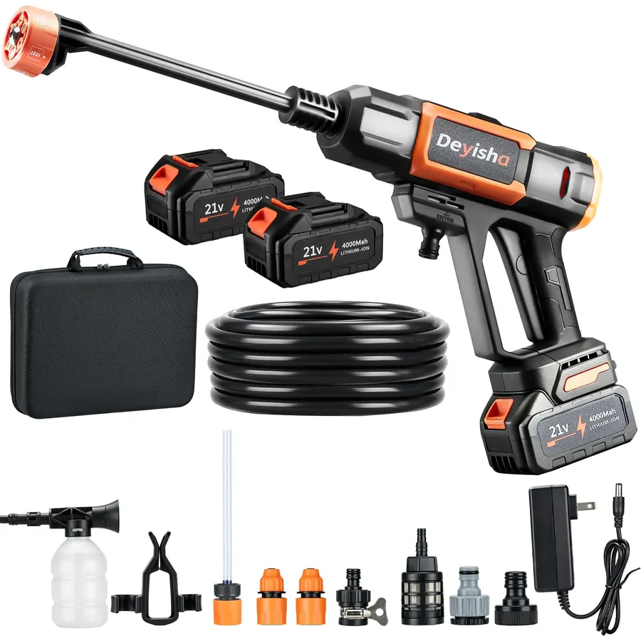 1850 PSI Upgraded Cordless Washer with Brushless Motor