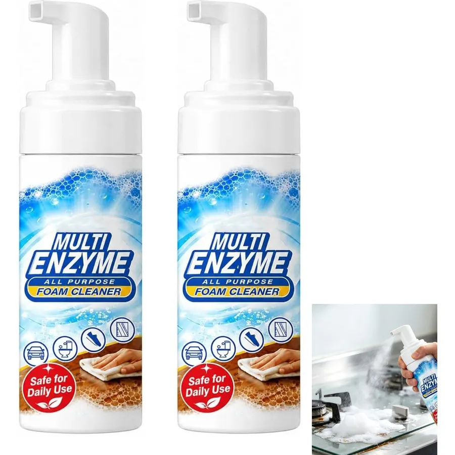 2 Pcs Multi Foam Cleaner, All Purpose Foam Cleaning Spray