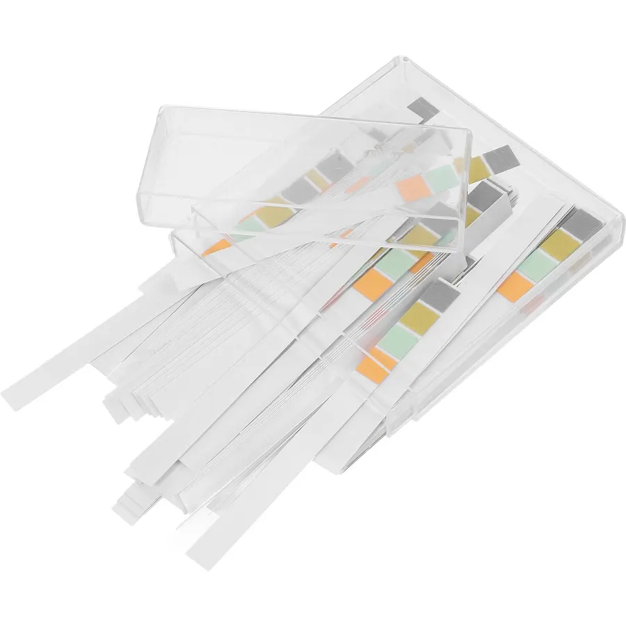 200pcs Ph Test Strips Paper Kit 0-14 Four Color Comparison
