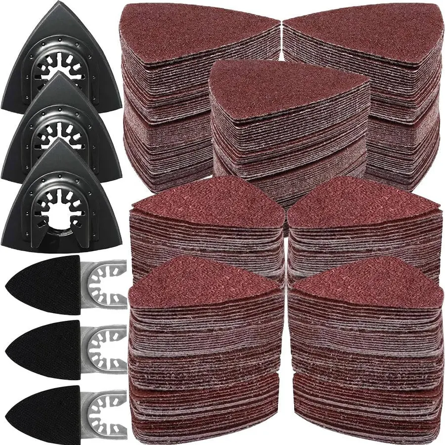 246Pcs Oscillating Multi Tool Sanding Pad Kit for Tools