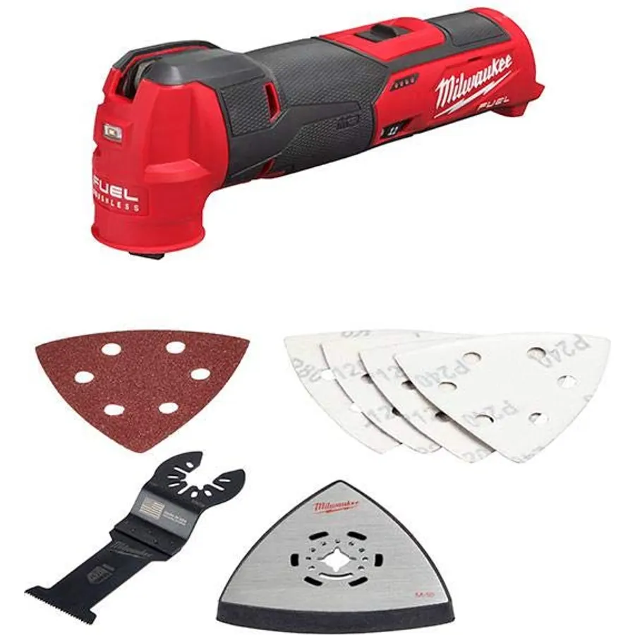 2526-20 M12 Brushless 12-Volt Lithium-Ion Cordless Oscillating Multi-Tool (Tool-Only)