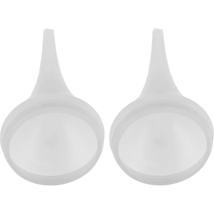 2pcs Headlight Restoration Kit Heating Cup Cover Plastic Sealing Lid