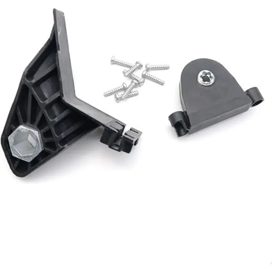 2X Right Side Car Headlight Repair Kits Headlights Restoration Kit Black Bracket Jaws for Mercedes-Benz GLC W253 2016-2018