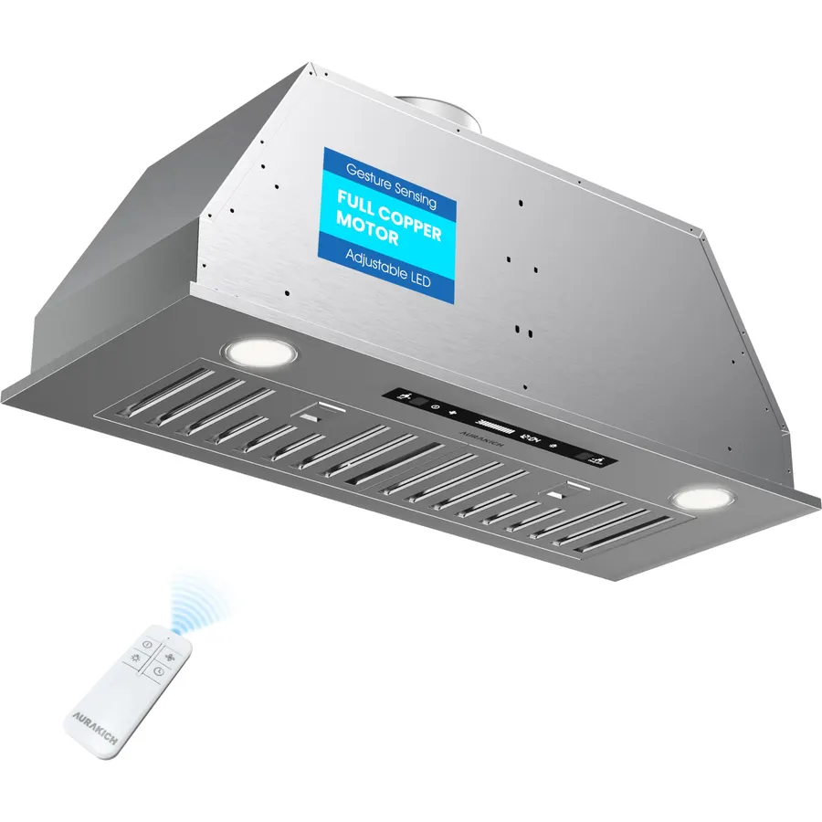 30" Range Hood Insert, 900 CFM Full Copper Motor