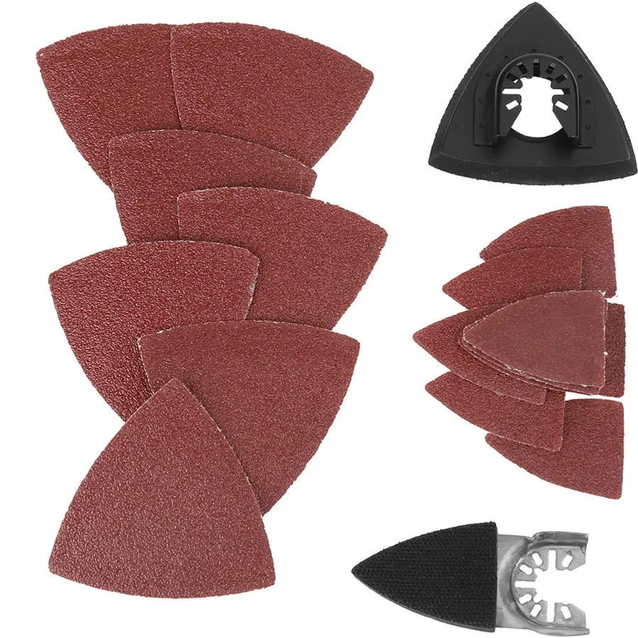 82pcs Oscillating Saw Sanding Kit Oscillating Multi Tool Sand Pad