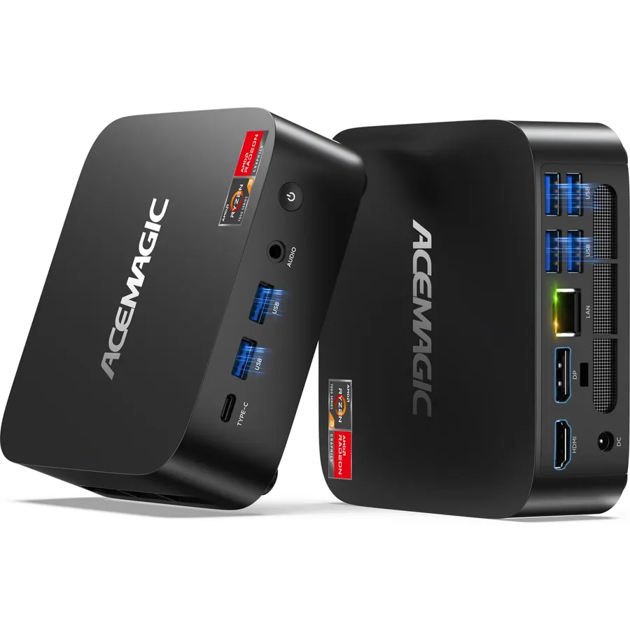 ACEMAGIC K1 Gaming Mini PC Ryzen 7 7735HS 24GB 512GB SSD Windows 11 Pro