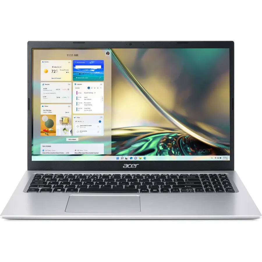acer Aspire 3 A315-58-74KE Slim Laptop | 15.6" Full HD Display | Intel Core i7-1165G7 Processor | Intel Iris Xe Graphics | 8GB DDR4 | 512GB PCIe Gen4 SSD | Wi-Fi 6 | Windows 11 Home | Pure Silver