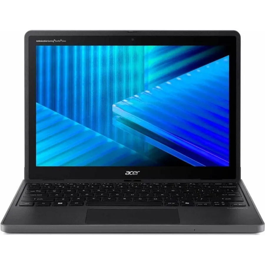 Acer TravelMate B3 Spin 12 TMB312R-31 TMB312R-31-C1YJ 12.2" Touchscreen Rugged Convertible 2 in 1 Notebook - WUXGA - 60 Hz - Intel N-Series N150-8 GB - 128 GB Flash Memory - English (US) Keyboard