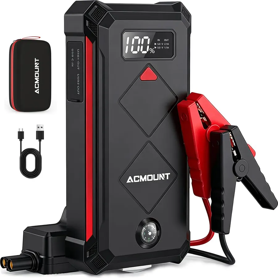 LIFMOCER 3000A Jump Starter for Up to 10.0L Gas & 8.0L Diesel Engines
