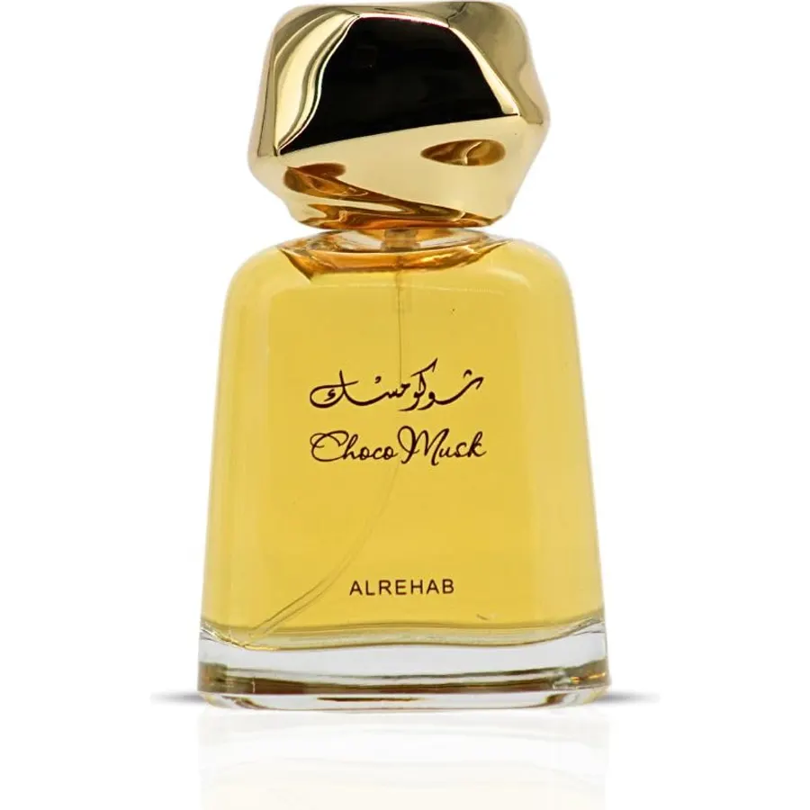 Al-Rehab Choco Musk Eau de Parfum for Women & Men - 100ml (3.4 oz) | Warm Spicy Gourmand Perfume with Chocolate, Vanilla & Amber | Sweet, Musky & Addictive | Long-Lasting Arabian Cocoa Fragrance