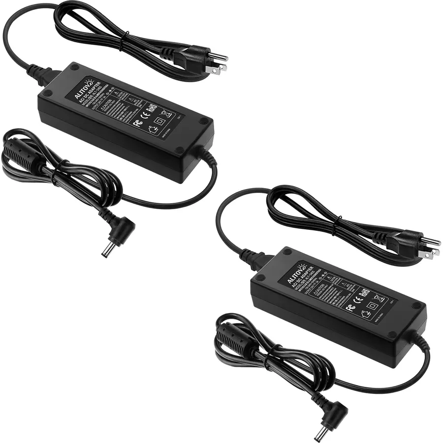 ALITOVE 24V 5A Power Supply 120W DC 24V Transformer 5Amp 4A 3A, 2-Pack
