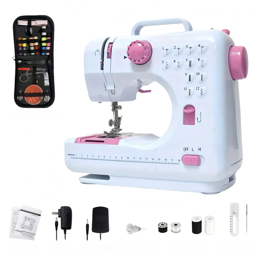 All-in-One Portable Sewing Machine – Sew, Hem, Quilt, Repair