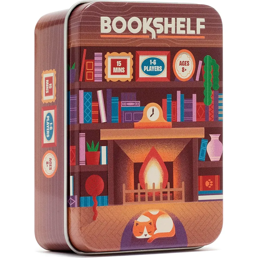 Alley Cat Games Bookshelf, Ages 8+, 2-4 Players