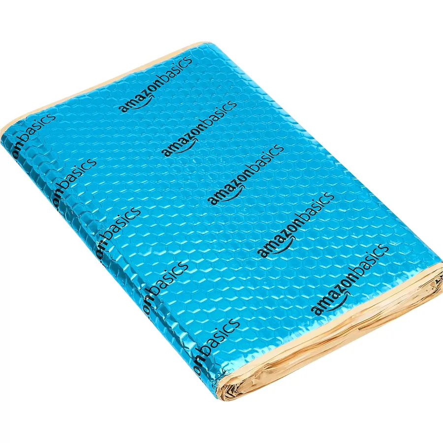 Amazon Basics Car Sound Deadening Mat, 14.5" x 10", 10-Pack, Noise and Heat Insulation, Self-Adhesive, Vibration Dampening