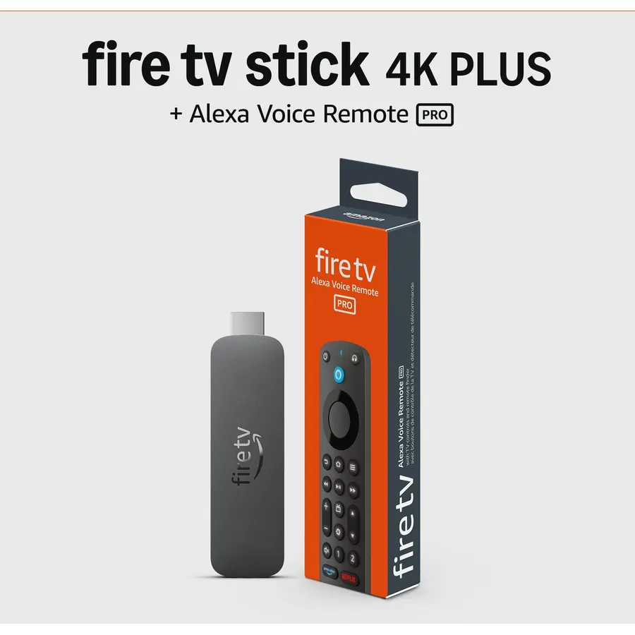 Amazon Fire TV Stick HD streaming device bundle with Alexa Voice Remote Pro