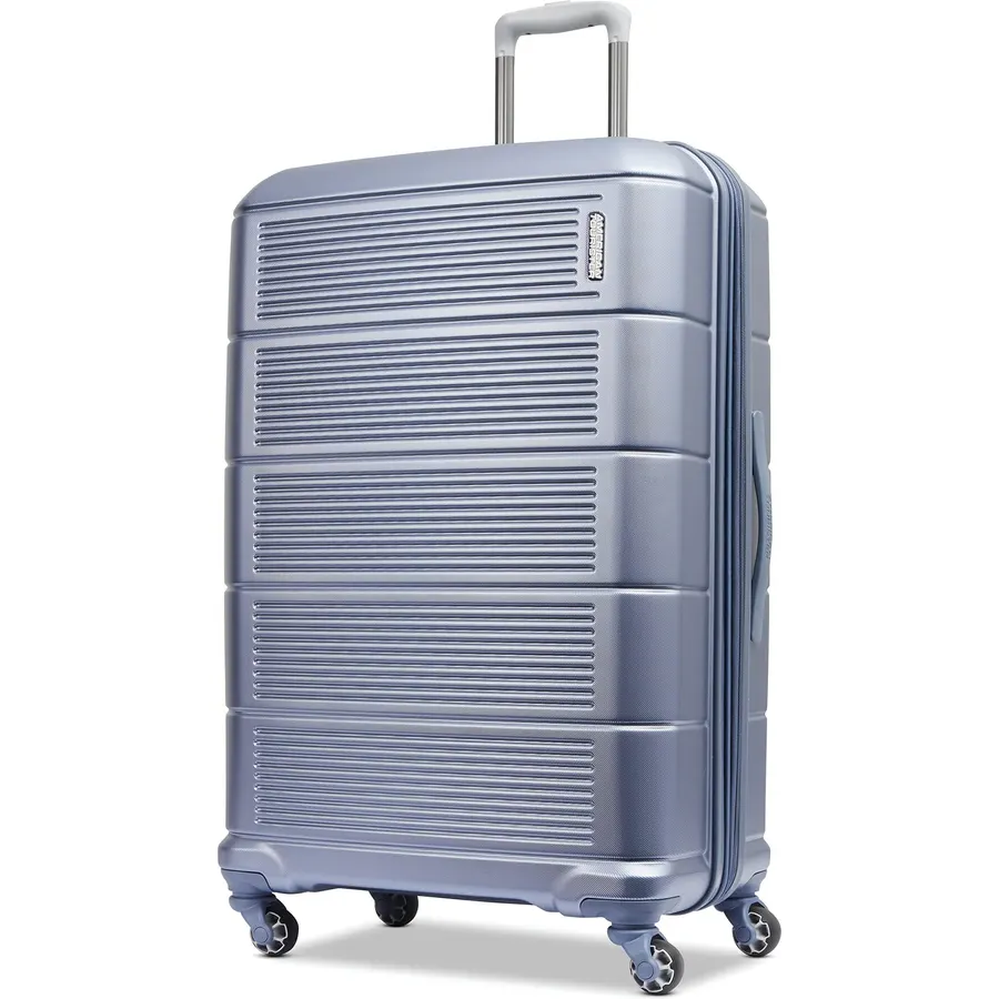 American Tourister Stratum 2.0 Expandable Hardside Luggage with Spinner Wheels, 28" SPINNER, Slate Blue