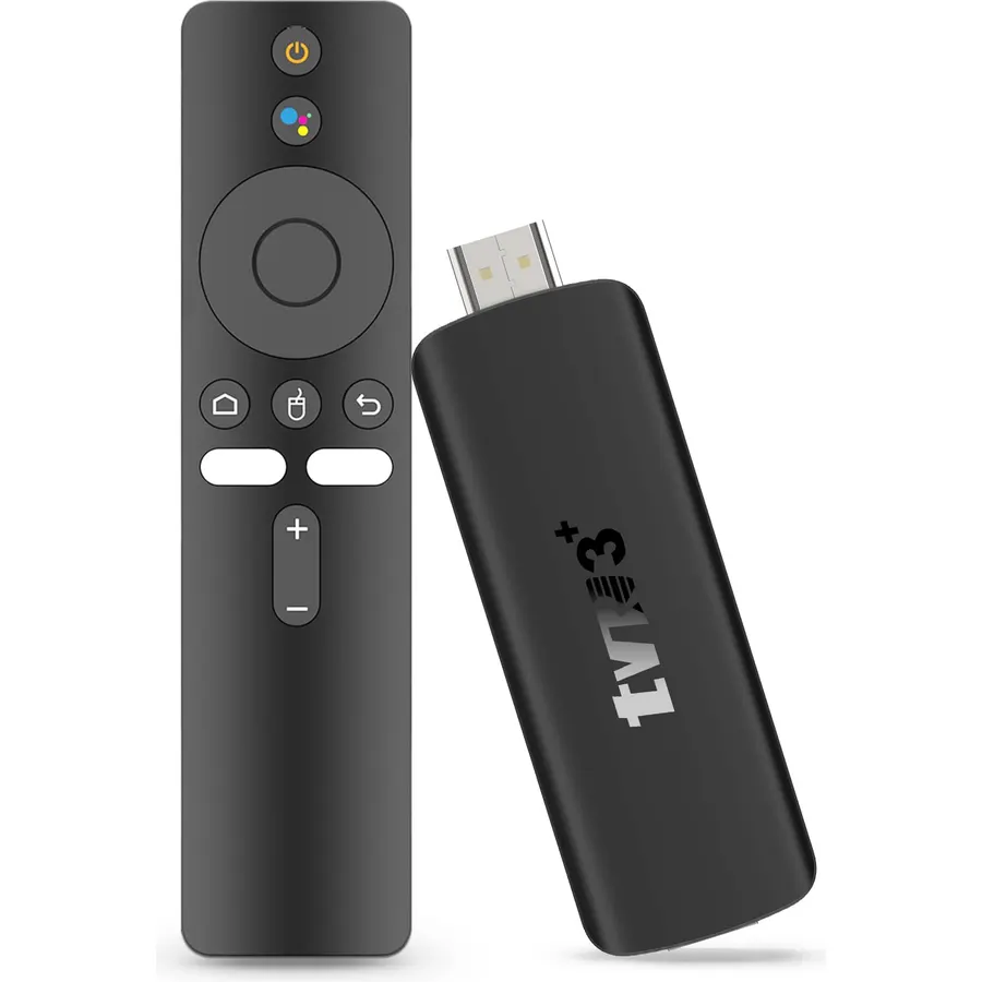 Android TV Stick 4K 2026, 2GB 16GB | Android 14, Quad-core RK3518 CPU, 4K HDR10+, WiFi 6 2.4G/5G Dual-Band, USB 3.0, Bluetooth 5.4, Voice Remote