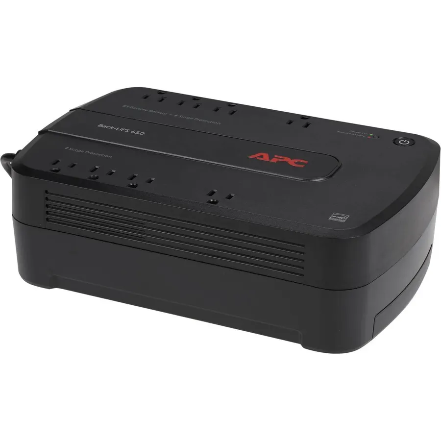 APC Battery Backup 650VA/390W Uninterruptible Power Supply for PC, BE650G1