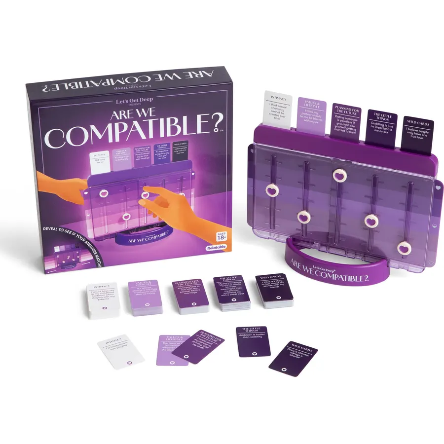 Are We Compatible?, A Romantic Relationship Card Game by Relatable