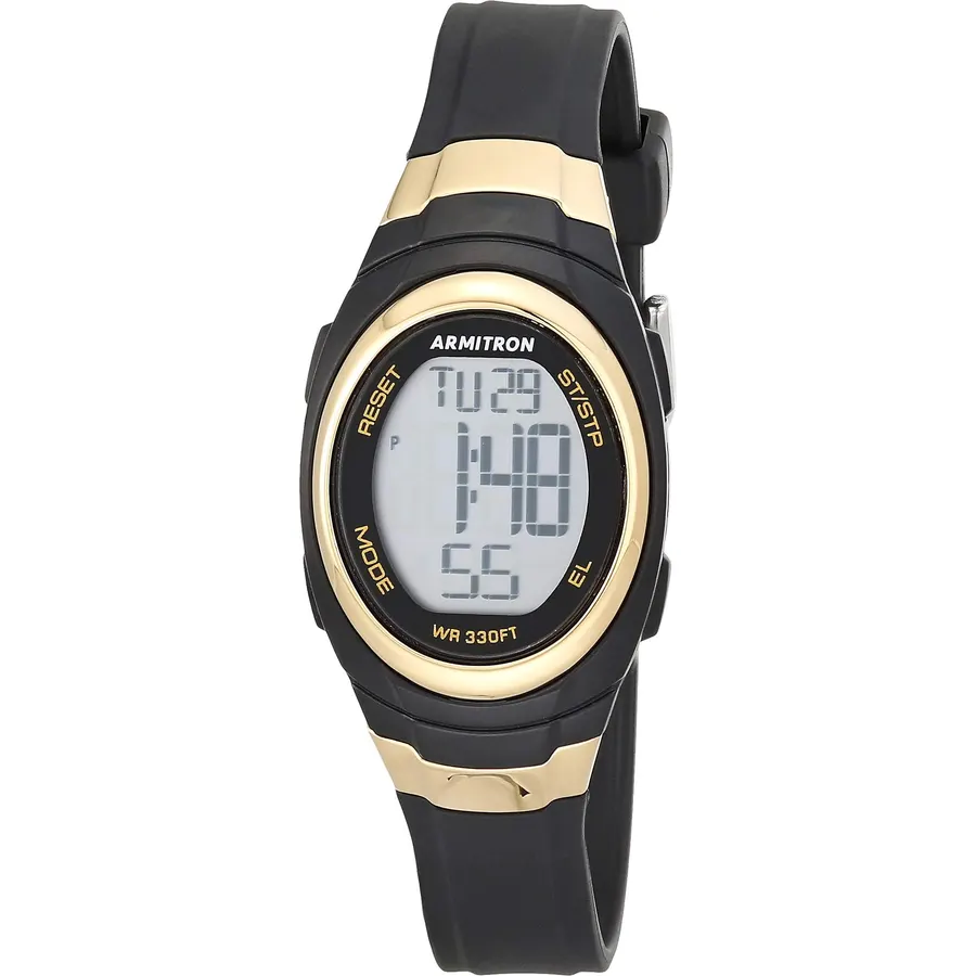 Armitron Sport Women's Digital Chronograph Resin Strap Watch, 45/7034