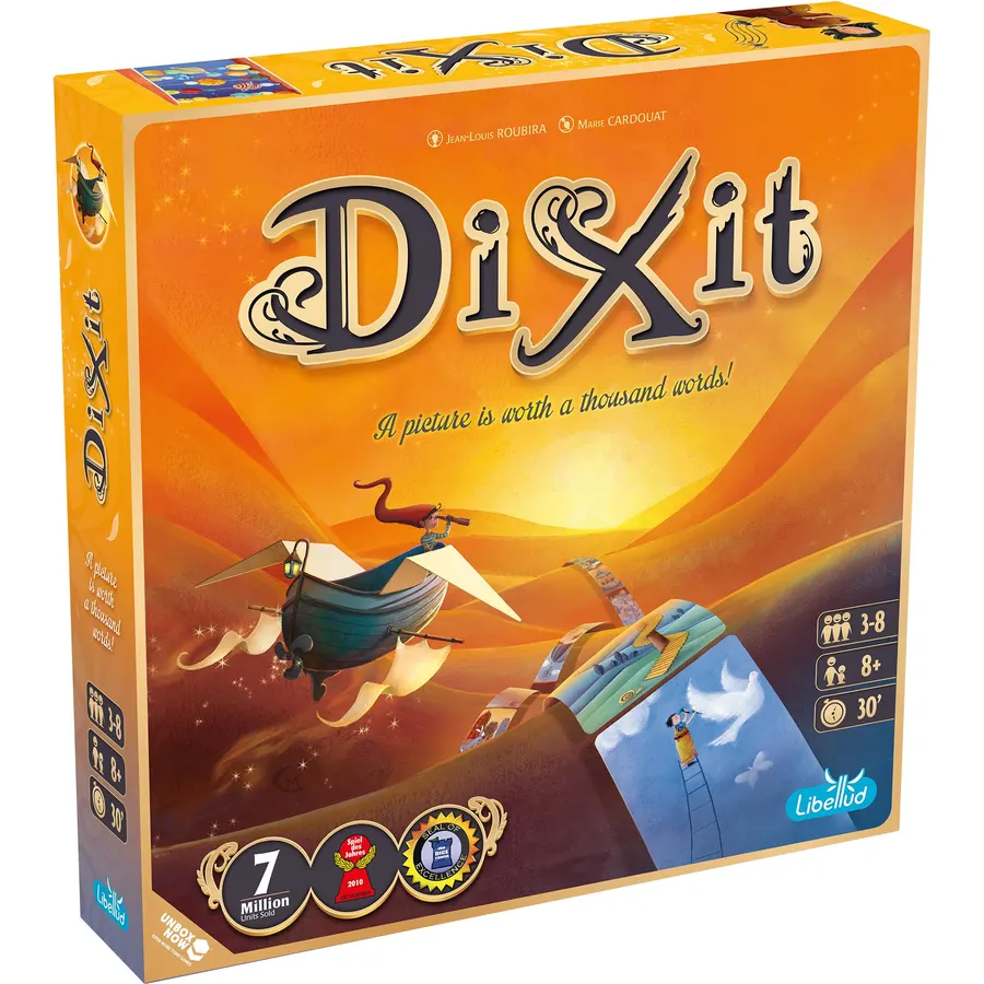 Asmodee Dixit Storytelling Party Game, 3-6 Players Ages 8+, 30 Min