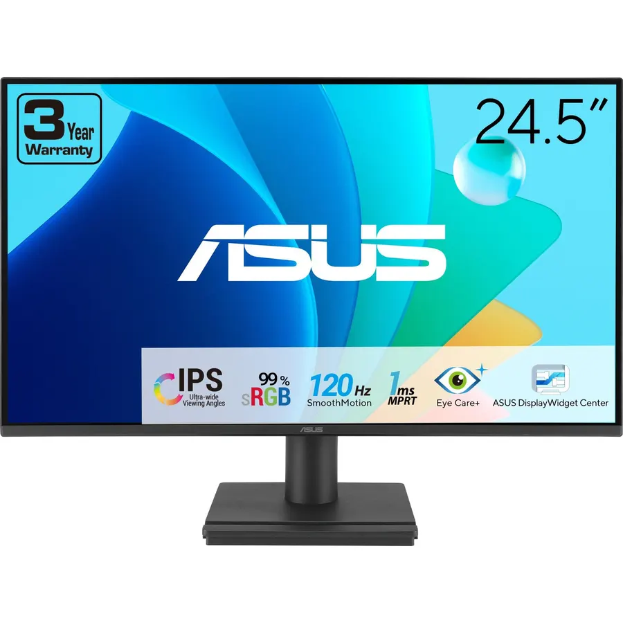 ASUS VA259HGA 25 Inch 1080P 120Hz Gaming Monitor, HDMI, VGA, Speakers