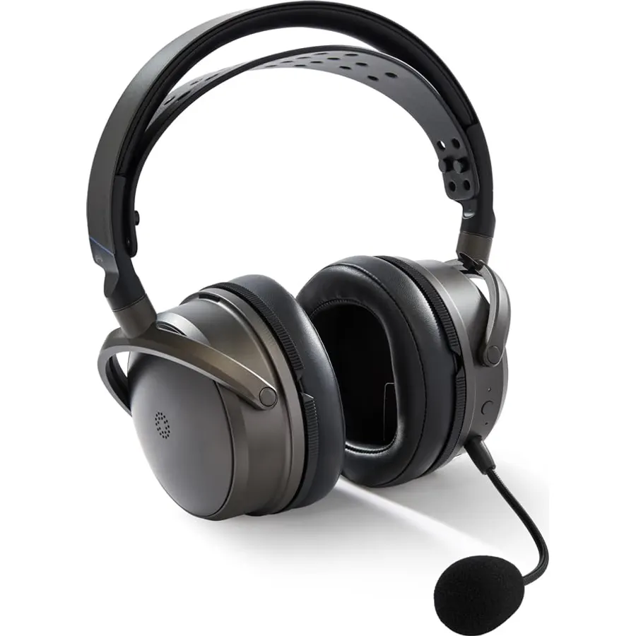 Audeze Maxwell 2 for PC, PlayStation, Mac, and Switch (new Version 2026) 80 Hours Battery Life, Low-Latency Bluetooth, Dark Gray