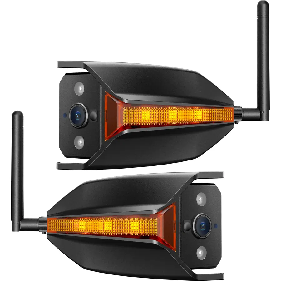 AUTO-VOX RV Backup Camera Wireless System: Left/Right Side Cameras
