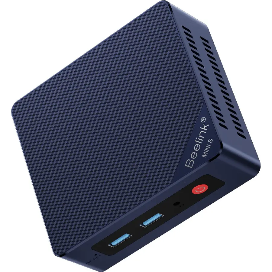 Beelink Mini PC, Mini Computer Mini S12 12th Gen Quad-Core N95