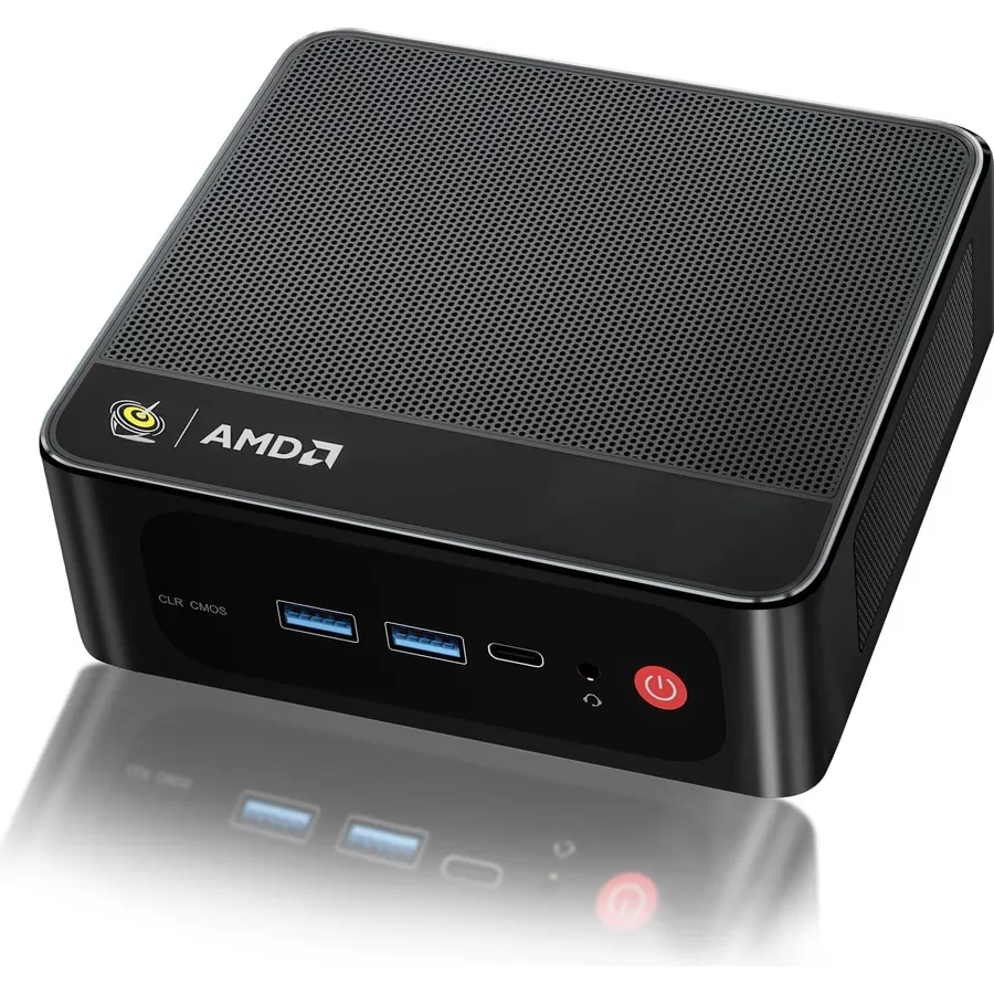 Beelink SER5 PRO Mini PC,AMD Ryzen 5 5500U (6C/12T,up to 4.0 GHz),Mini Computer with 16GB DDR4/480GB NVMe SSD,Support Triple Screen Display, WiFi6, BT5.4,Type-C, 2.5G LAN