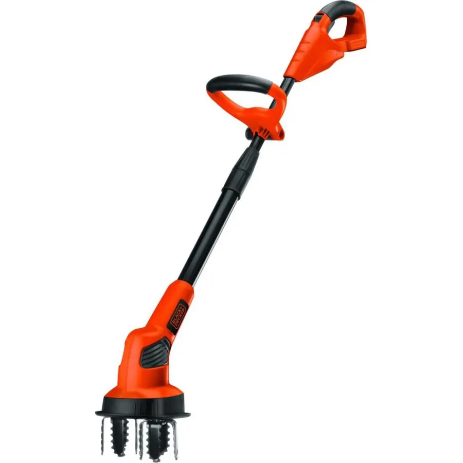 BLACK+DECKER 20V MAX* POWERCONNECT Cordless Garden Tiller Kit, Tool Only (LGC120B)