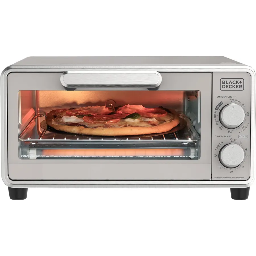 BLACK+DECKER Crisp 'N Bake Pro 4-Slice Digital Air Fry Oven