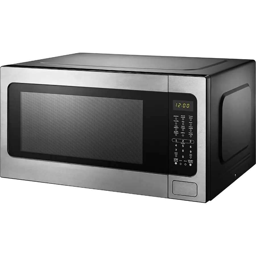 Black+Decker EM262AMY-PHB 2.2 Cu. Ft. Microwave with Sensor Cooking, Stainless Steel