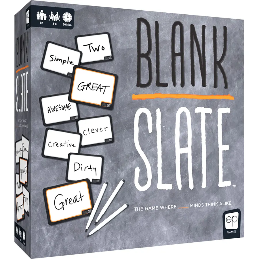 Blank Slate Board Game, A Party Game of Addicting Predictions