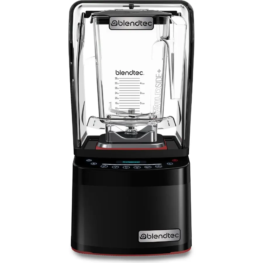 Blendtec Professional 800 Blender and 90 oz WildSide+ Blender Jar - Kitchen Blender Bundle - Black
