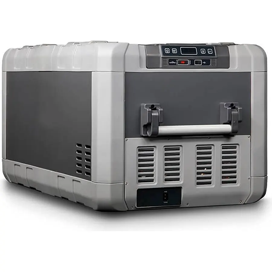Blizzard Box 99QT Dual Zone Portable Fridge Freezer – Iceless Electric Cooler for Overlanding, RVs, Camping & Trucking, 12V/24V DC & 110V AC, Independent Temperature Control, Battery Protection