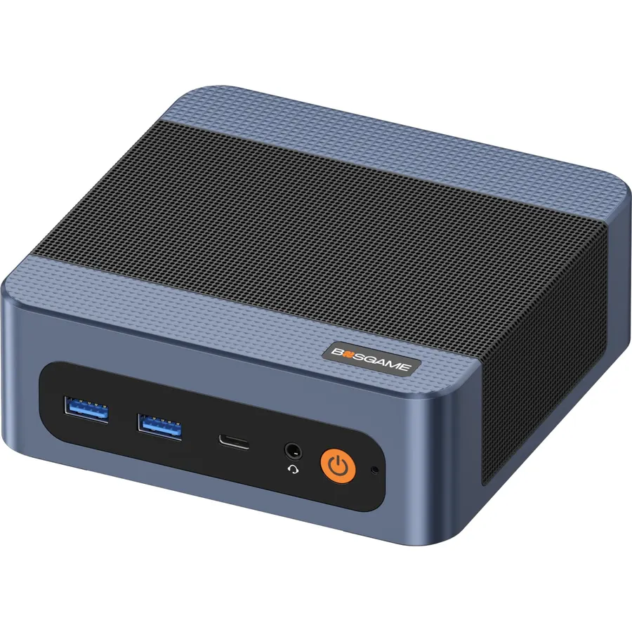 BOSGAME E7 Mini PC, Intel Core 3 100U 16GB DDR4 512GB PCIe SSD