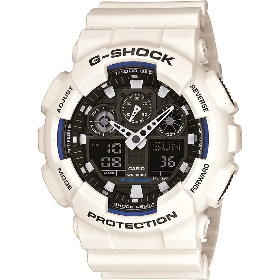 Casio Men's GA-100 XL Series G-Shock Quartz 200M WR Shock Resistant Watch