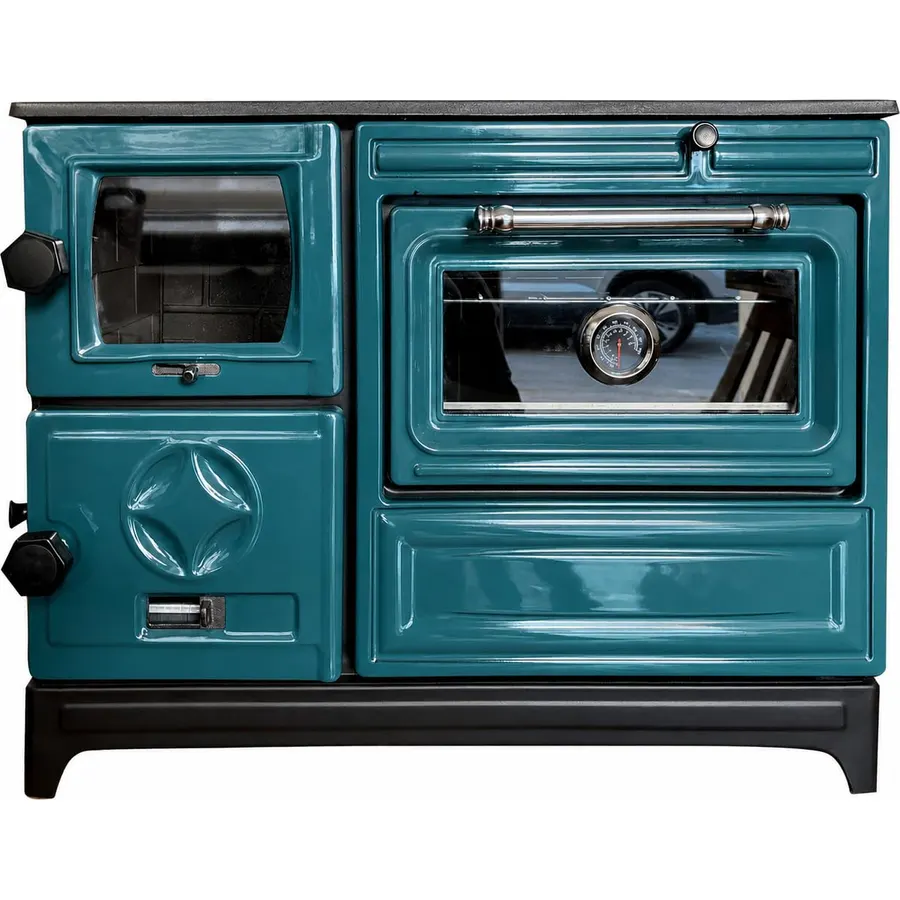 Cast Iron Cooker Stove with Oven - Indoor Baking Stove - Tiny House Stove Cabin Stove