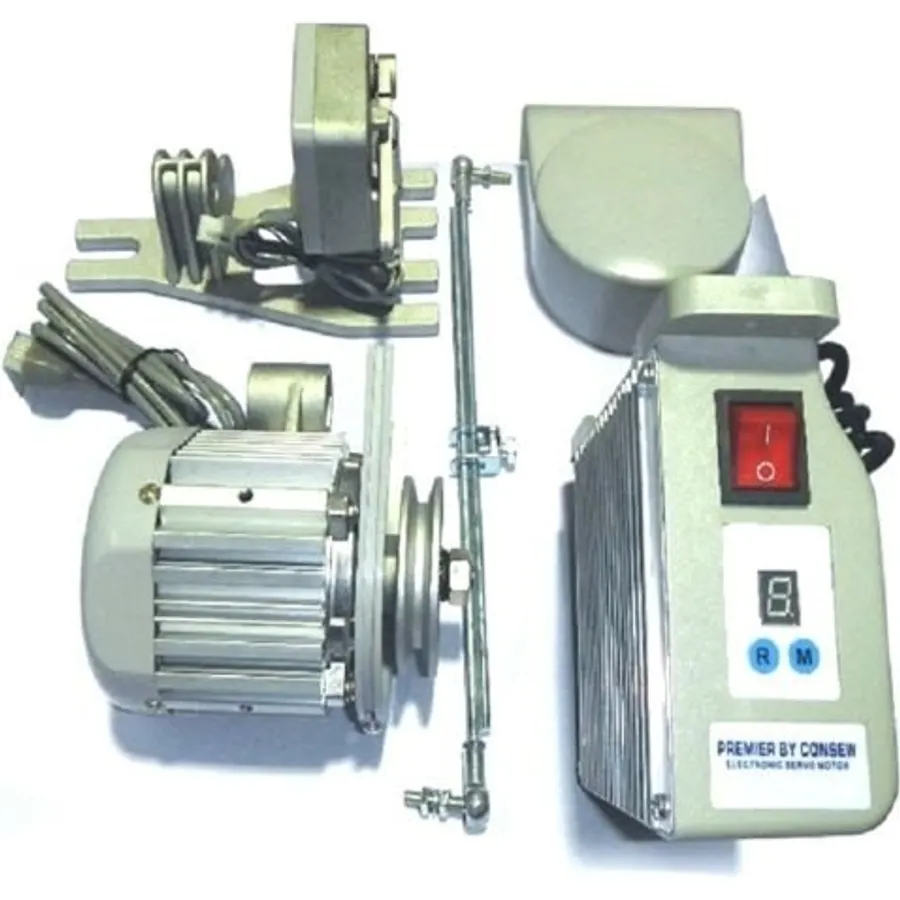 Consew CSM3000 Sewing Machine Electric Servo Motor, 110 Volt, 1HP, 750W