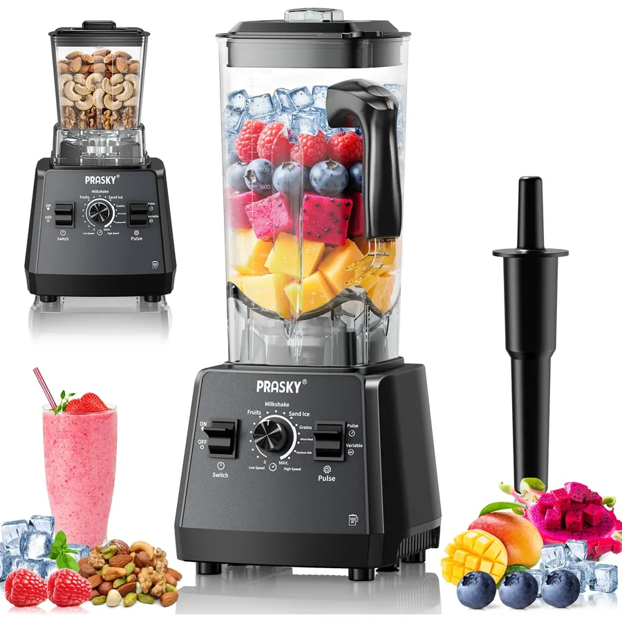 Countertop Blender, 101oz Blender Large Capacity, 2400W Smoothies Blenders