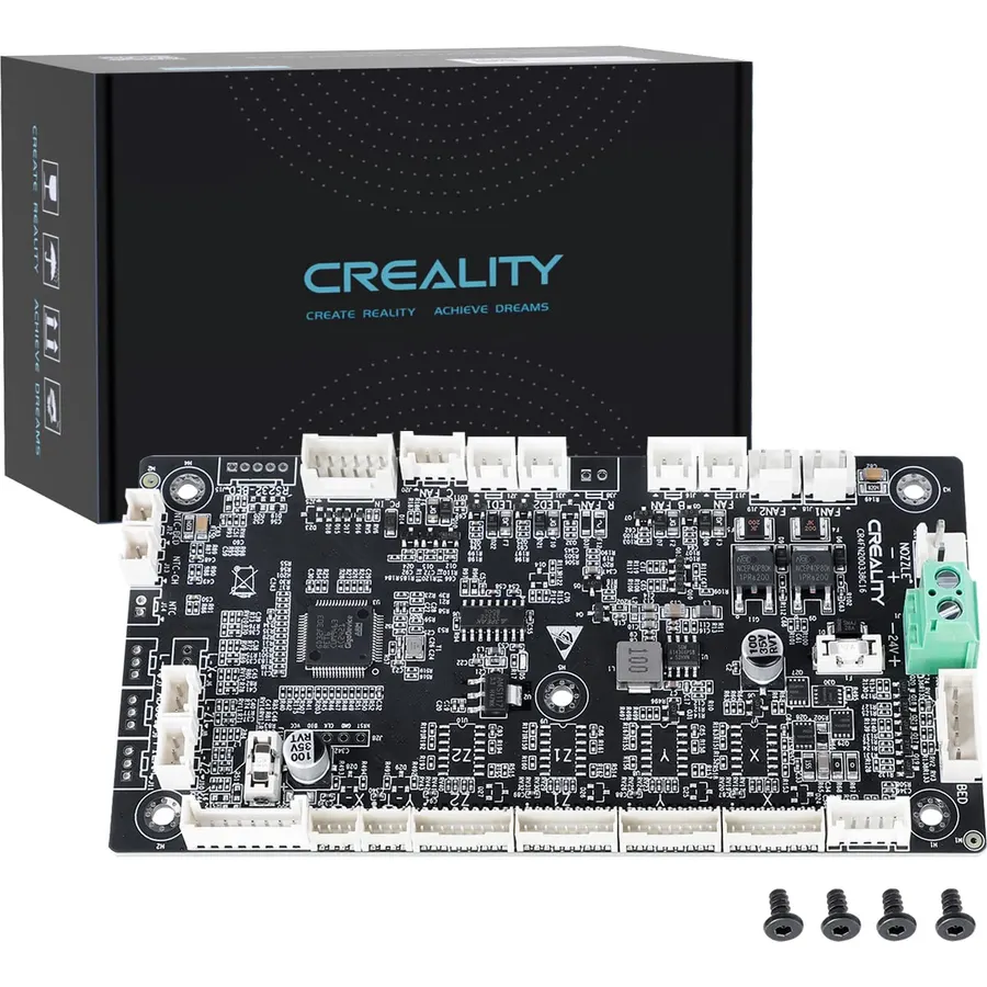 Creality Official K2 Plus Lower Computer Mainboard, Original K2 Plus Motherboard, CR4FN200338C15_32 Silent Mainboard, GD32F303RET6 Control Board Mainboard for Creality K2 Plus 3D Printer