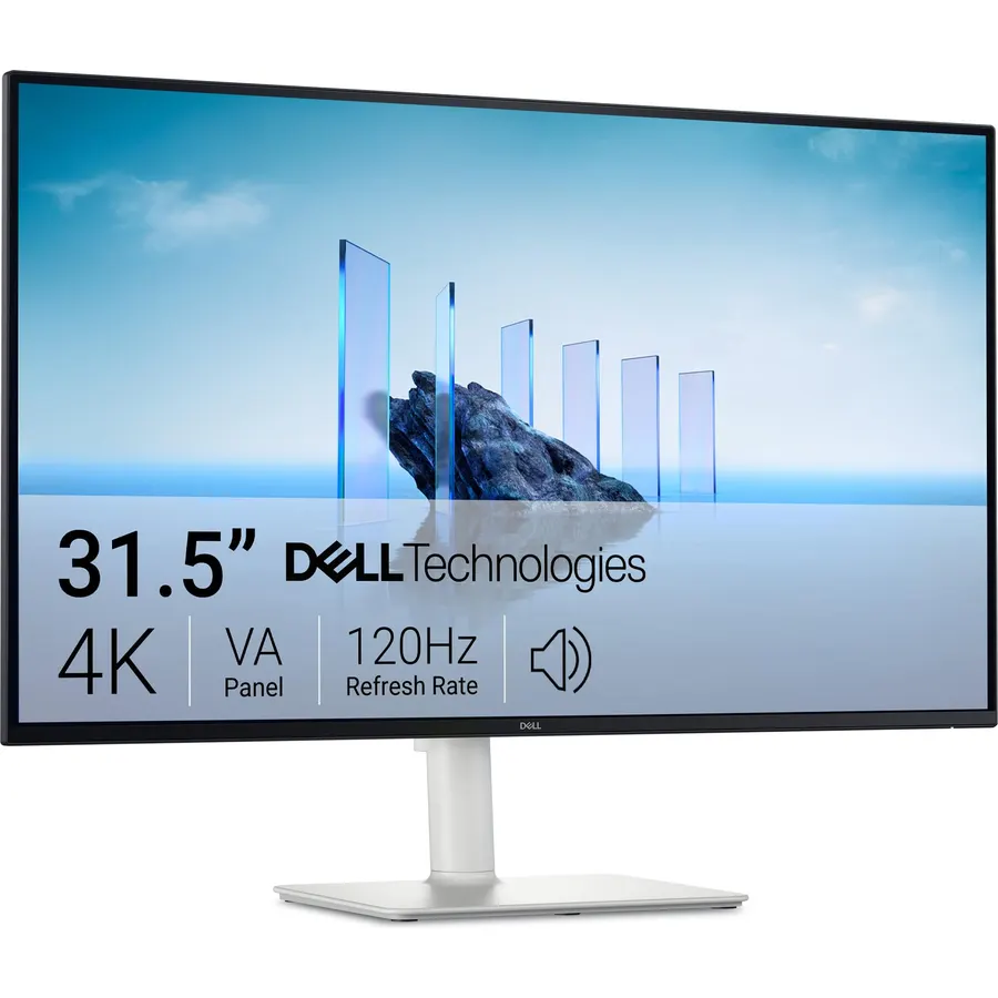 Dell 32 Monitor S3225QS, 4K UHD VA, 120Hz, FreeSync Premium, Eye Comfort