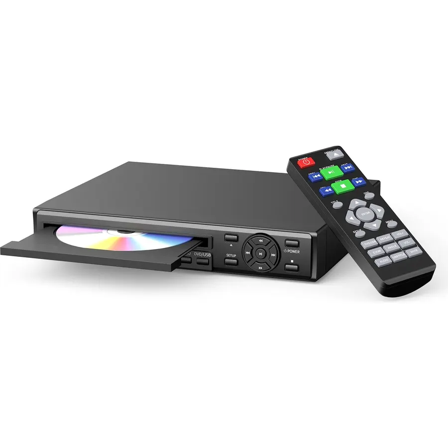 Desobry DVD Player for TV, HDMI 1080P, Region Free