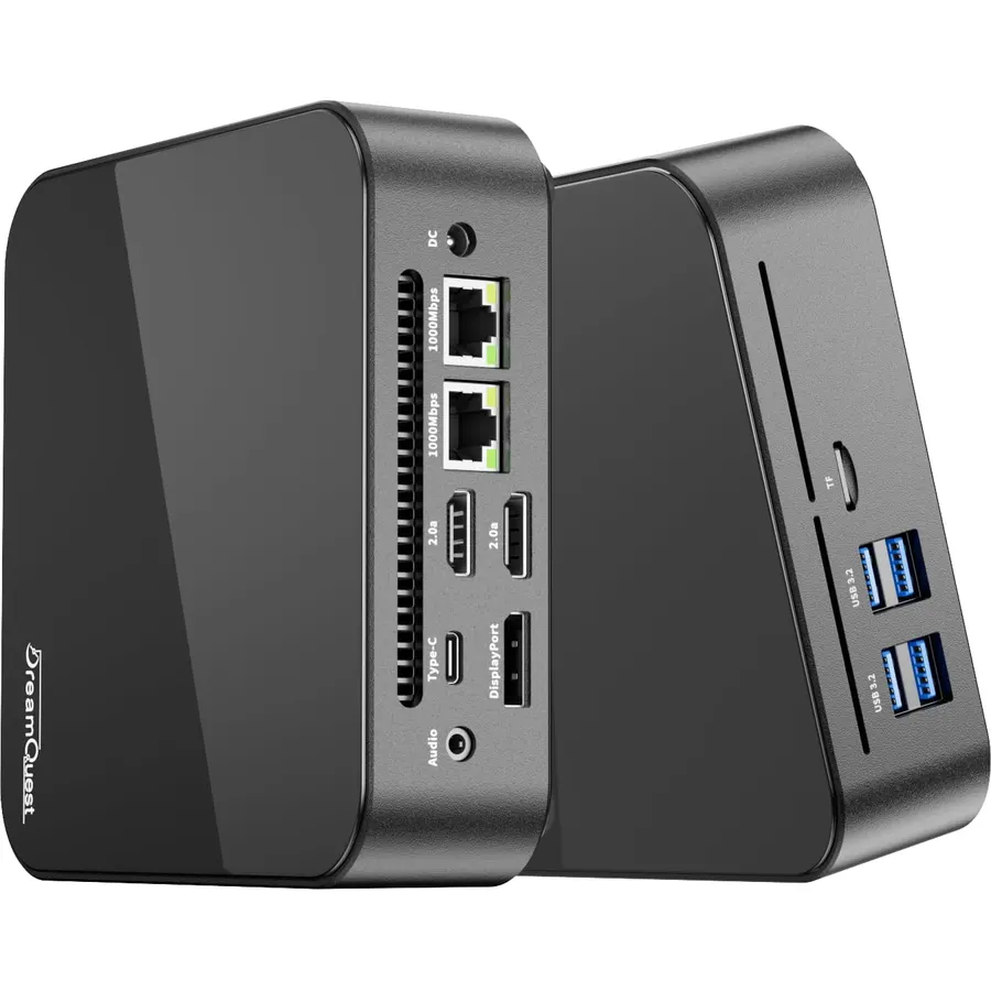 DreamQuest Mini PC Intel N95 16GB RAM 512GB SSD W-11 Pro WiFi Dual LAN