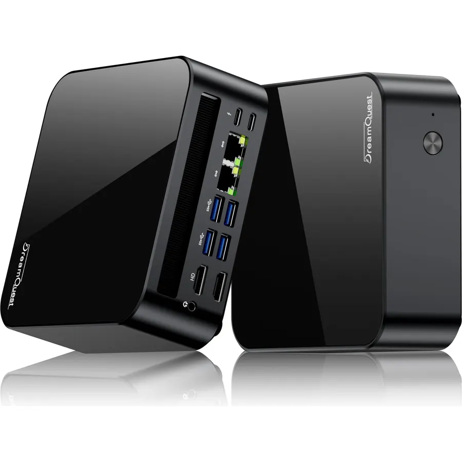 Getorli Mini PC Ryzen 5 6600H (Beats 7730U/7430U), 16GB LPDDR5 6400MT/s RAM, 512GB NVMe SSD, Triple Display Support, WiFi 6, BT 5.3, Dual LAN, Small Desktop PC for Office, Home, Light Gaming