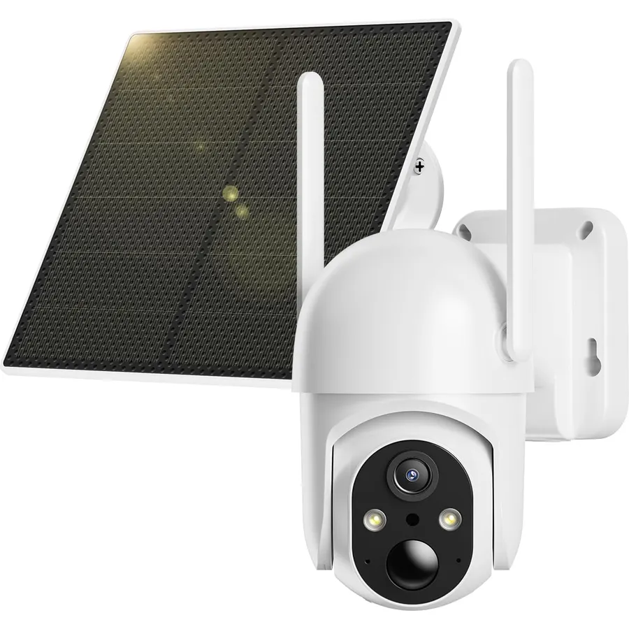 Ebitcam 4G LTE Cellular Security Camera Includes SIM Card(Support Verizon/AT&T/T-Mobile), 2K Solar Outdoor Cam Wireless Without WiFi Needed, 360° Live View, Color Night Vision