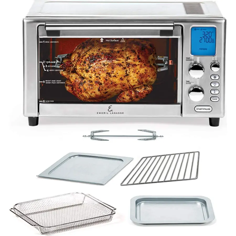 Emeril Lagasse Everyday 360 Air Fryer Oven, 9-in-1 Countertop Oven